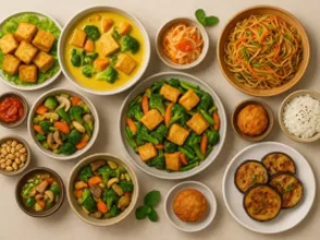 Thực đơn chay bổ dưỡng cho mùa Vu lan