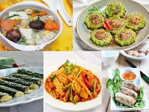 Các món ăn chay từ yến sào