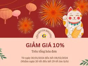 Vui vẻ đón xuân – Ngập tràn khuyến mãi