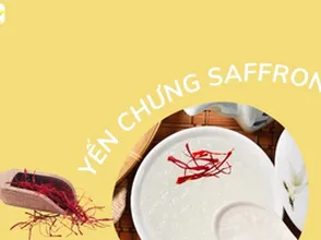 Yến chưng saffron