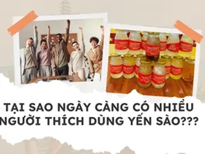 Tại sao ngày càng có nhiều người thích dùng yến lọ chưng sẵn???