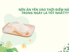 Nên ăn yến vào thời điểm nào trong ngày là tốt nhất???