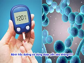 Bệnh tiểu đường có dùng được yến sào không???