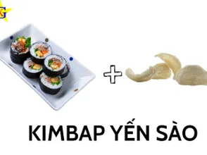 Kimbap yến sào