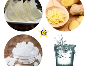 Cách chưng yến sào với gừng tốt cho sức khỏe mùa covid