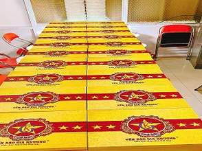 Lấy lộc đầu năm trao tay quà tặng Yến Sào Gia Khương