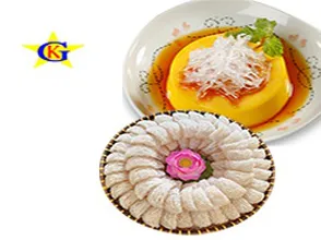 Bánh flan yến sào