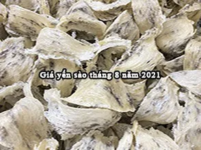 Giá yến sào tháng 8 năm 2021