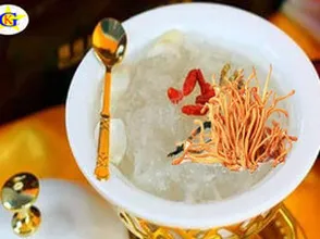 Cách chưng yến với đông trùng hạ thảo