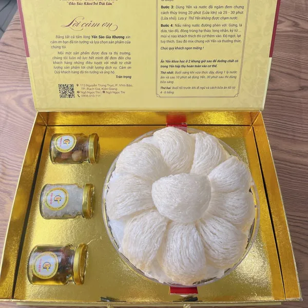 Yến tinh chế thượng hạng