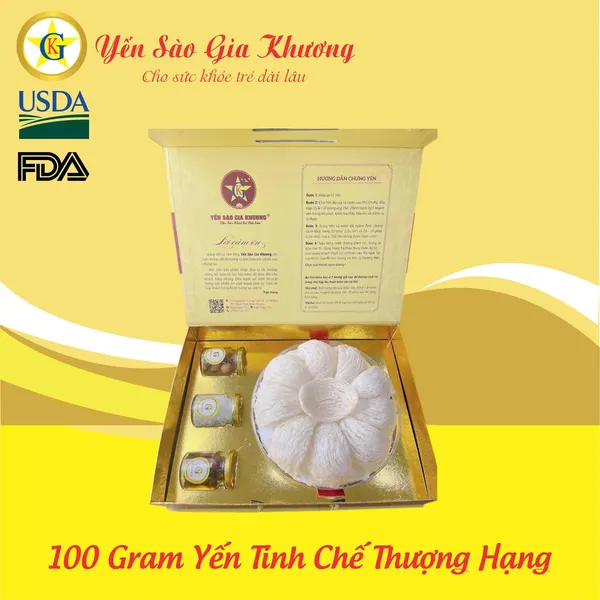Yến tinh chế thượng hạng