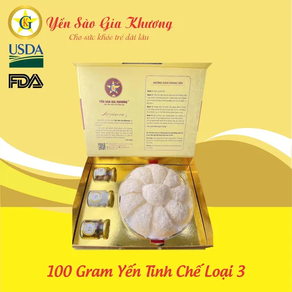 Yến tinh chế loại 3