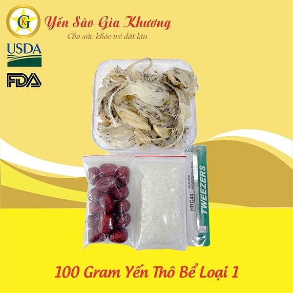 Yến thô bể loại 1