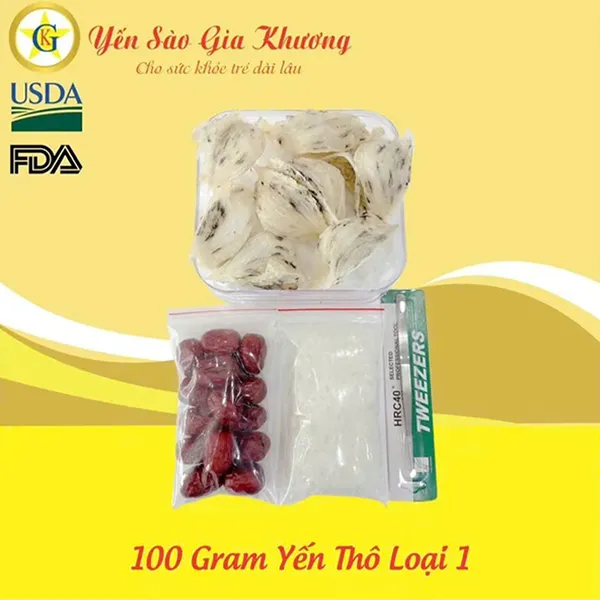 Yến thô loại 1
