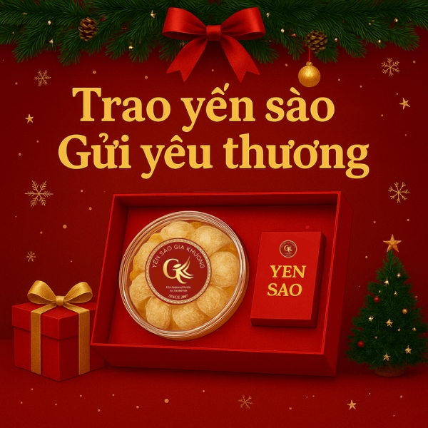 Trao yến sào – Gửi yêu thương Trao yến sào – Gửi yêu thương