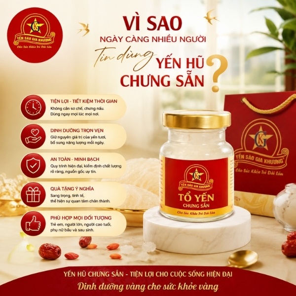 Vì sao ngày càng có nhiều người tin dùng yến hủ chưng sẵn??? Vì sao ngày càng có nhiều người tin dùng yến hủ chưng sẵn???