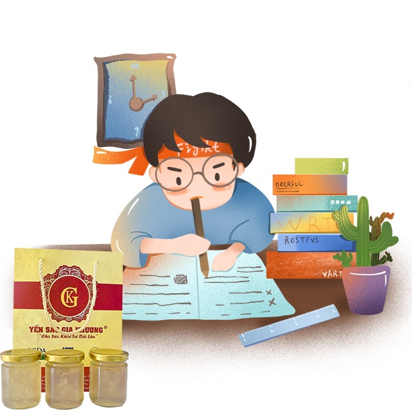 Có nên cho con dùng thêm yến sau kỳ thi Có nên cho con dùng thêm yến sau kỳ thi