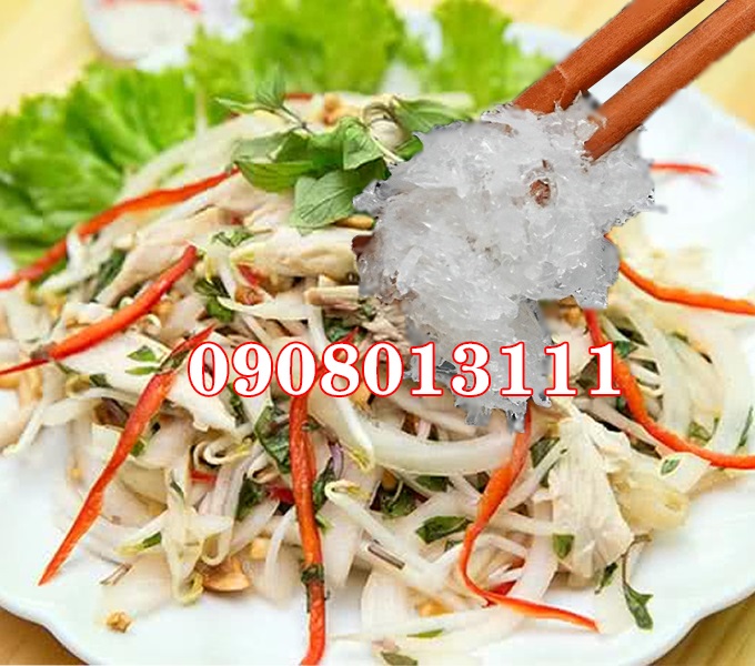 Nộm gà tổ yến Nộm gà tổ yến