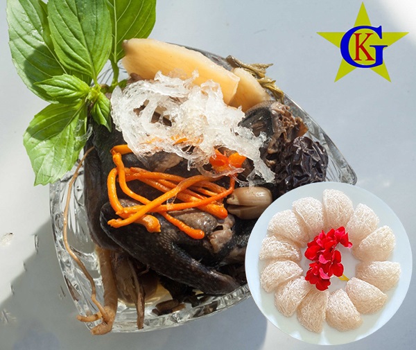 Tổ yến tiềm gà ác thuốc bắc Tổ yến tiềm gà ác thuốc bắc
