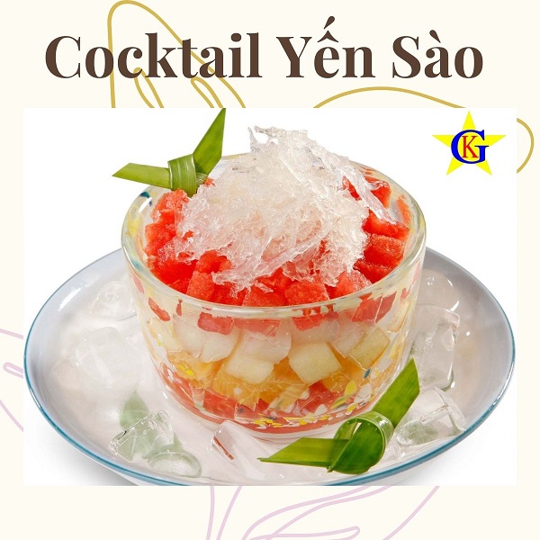 cách làm cocktail yến sào cách làm cocktail yến sào
