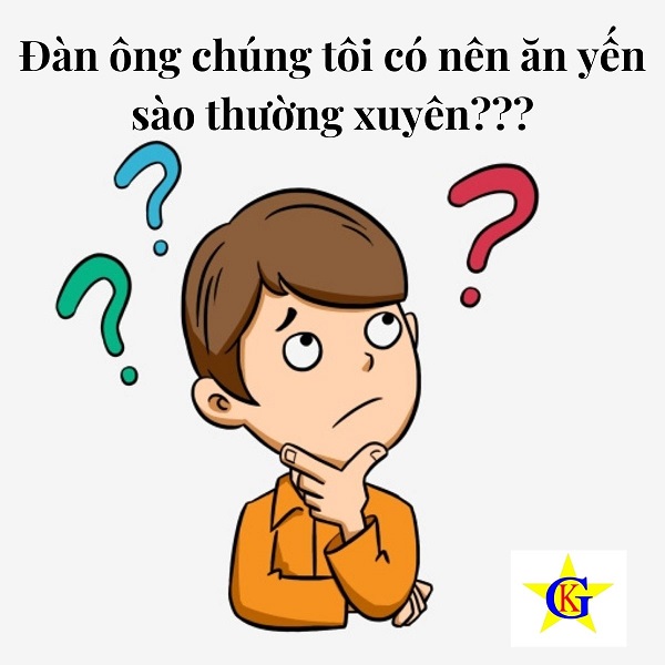 đàn ông có cần ăn yến thường xuyên? đàn ông có cần ăn yến thường xuyên?
