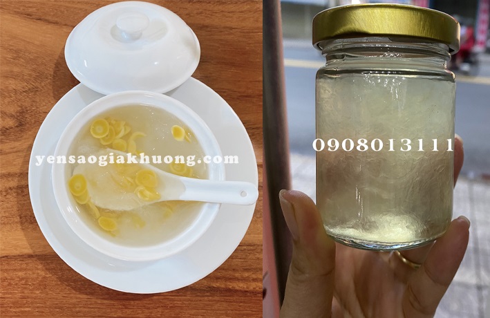 ăn yến hay uống nước yến cái nào tốt hơn ăn yến hay uống nước yến cái nào tốt hơn