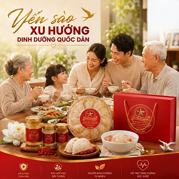 Yến sào - xu hướng dinh dưỡng quốc dân Yến sào - xu hướng dinh dưỡng quốc dân
