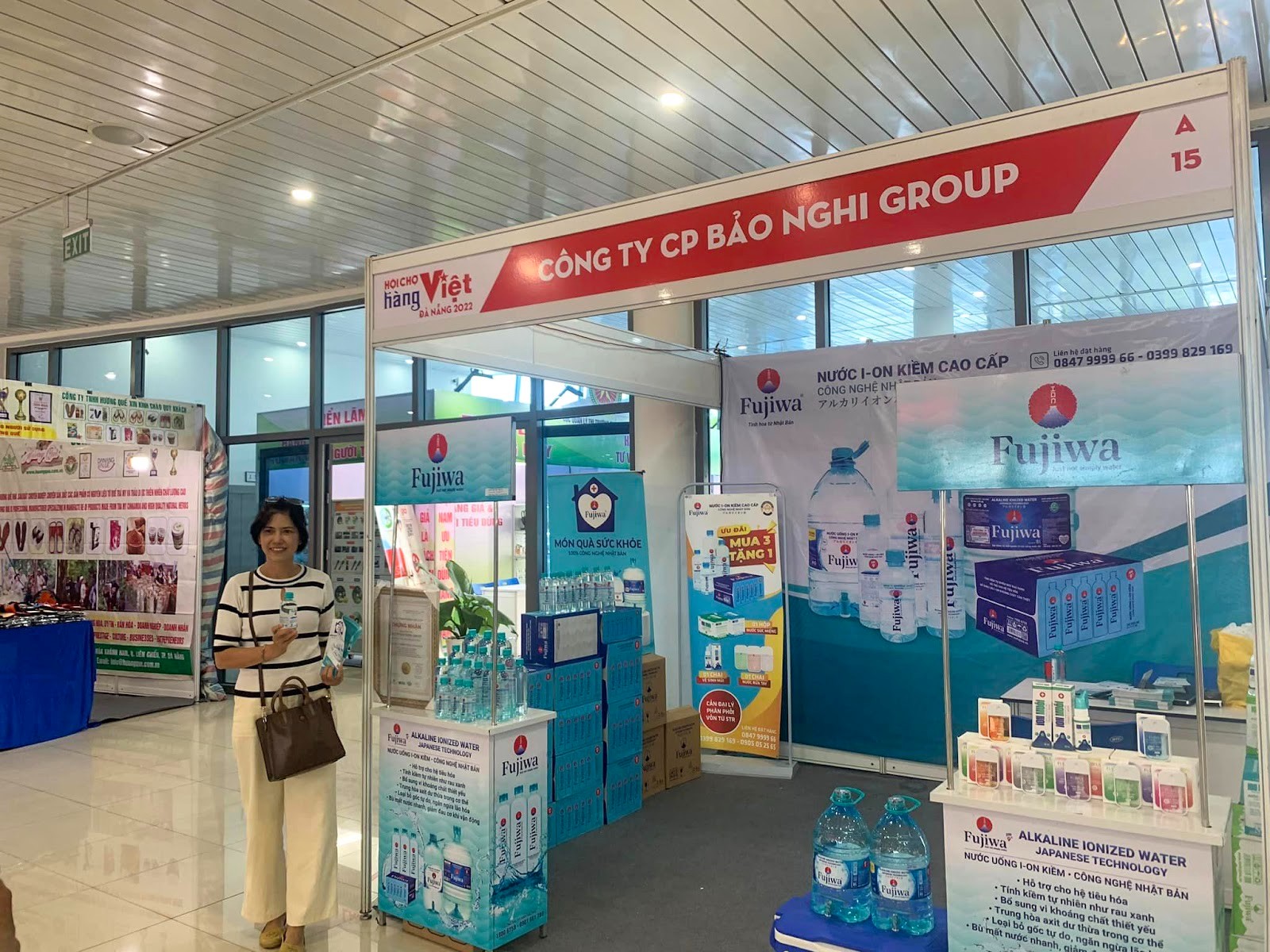NƯỚC ION KIỀM FUJIWA - MỞ BÁN TẠI TRUNG TÂM HỘI CHỢ TRIỂN LÃM ĐÀ NẴNG 2022