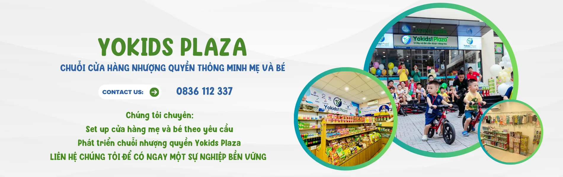 Yokids Plaza chuỗi cửa hàng mẹ và bé