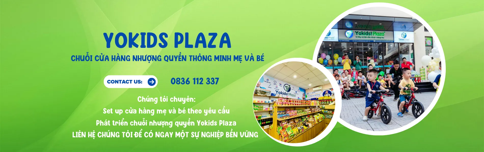 Yokids Plaza chuỗi cửa hàng mẹ và bé