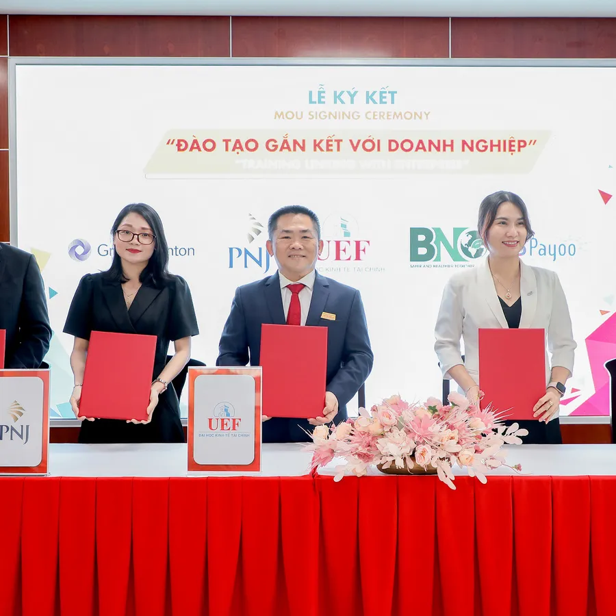 LỄ KÝ KẾT MOU ĐÀO TẠO GẮN KẾT VỚI DOANH NGHIỆP