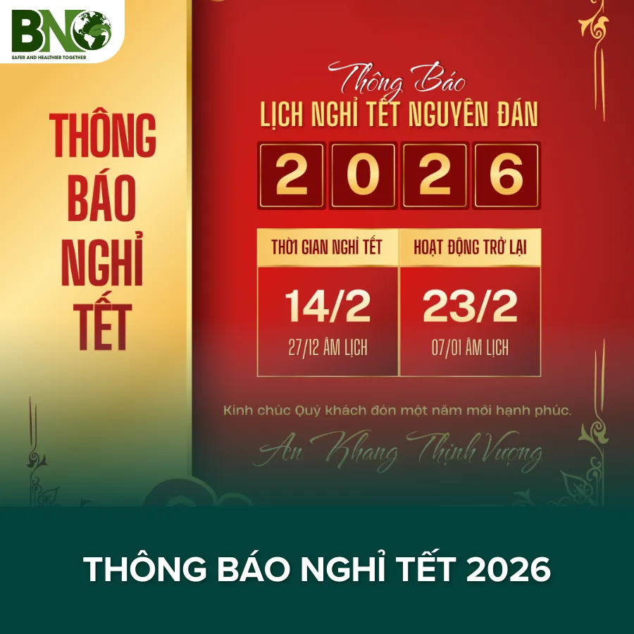 THÔNG BÁO LỊCH NGHỈ TẾT NGUYÊN ĐÁN 2026