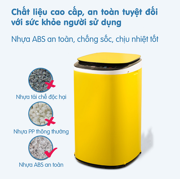 Máy giặt Mini Doux - Sản phẩm công nghệ siêu tiết kiệm và an toàn
