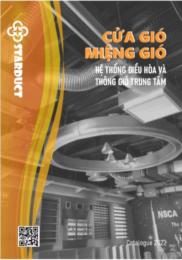 Ảnh bìa Catalogue Cửa gió, Miệng gió Starduct Ảnh bìa Catalogue Cửa gió, Miệng gió Starduct