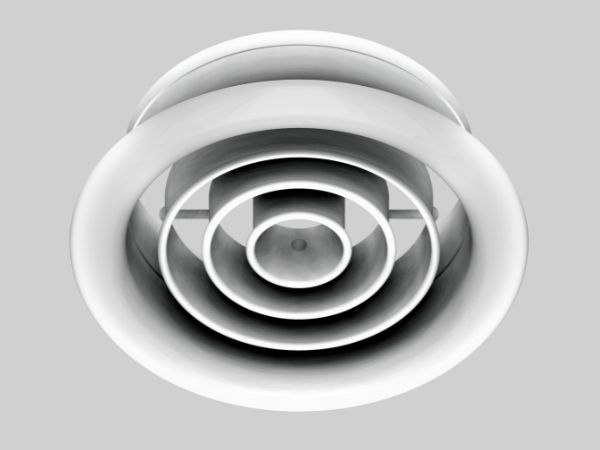 Ảnh cửa gió, miệng gió khuếch tán tròn thổi xa D200 Starduct Ảnh cửa gió, miệng gió khuếch tán tròn thổi xa D200 Starduct