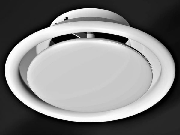 Ảnh cửa gió, miệng gió khuếch tán tròn van đĩa D300 Starduct Ảnh cửa gió, miệng gió khuếch tán tròn van đĩa D300 Starduct