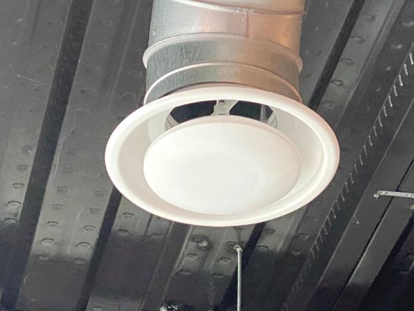 Ảnh cửa gió, miệng gió khuếch tán tròn van đĩa D350 Starduct Ảnh cửa gió, miệng gió khuếch tán tròn van đĩa D350 Starduct