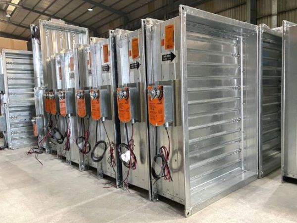 Ảnh van ngăn cháy không cách nhiệt mô tơ Starduct