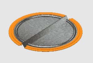 Cánh van tròn Starduct hai lớp gioăng kín Cánh van tròn Starduct hai lớp gioăng kín