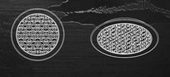 Cấu tạo cửa gió miệng gió hồi hoa văn tròn Starduct NSCA03 Cấu tạo cửa gió miệng gió hồi hoa văn tròn Starduct NSCA03