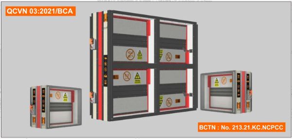 Cấu tạo van ngăn cháy cách nhiệt Starduct Cấu tạo van ngăn cháy cách nhiệt Starduct