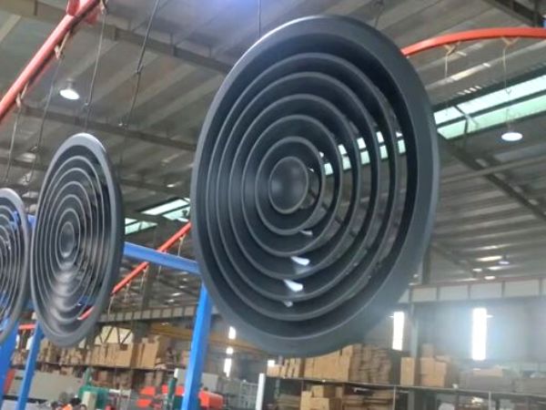 Cửa gió, miệng gió khuếch tán tròn (kiểu louver face) Starduct Cửa gió, miệng gió khuếch tán tròn (kiểu louver face) Starduct