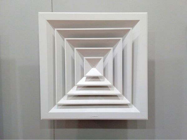 Cửa gió, miệng gió khuếch tán vuông 450x450 Starduct Cửa gió, miệng gió khuếch tán vuông 450x450 Starduct
