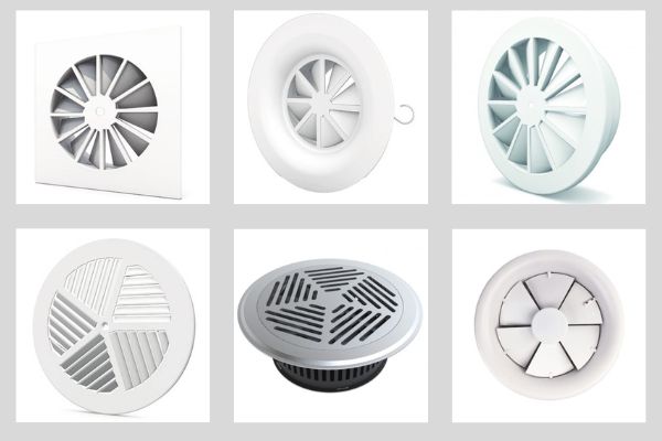 Cửa gió, miệng gió tạo luồng xoáy Cửa gió, miệng gió tạo luồng xoáy