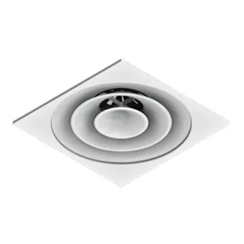 CỬA GIÓ KHUẾCH TÁN TRÒN KHUNG VUÔNG 450x450 HAI LÕI
