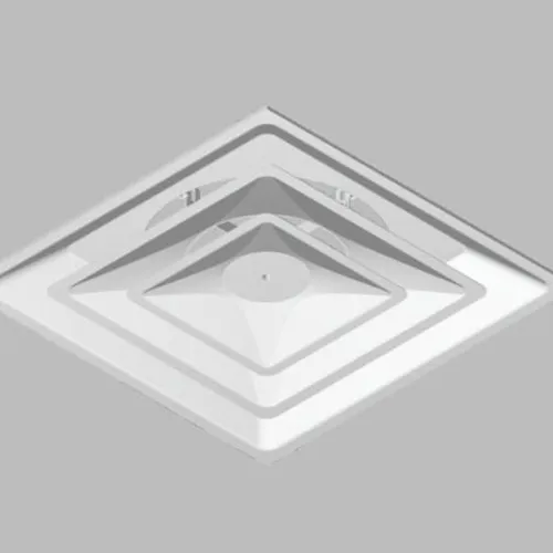 CỬA GIÓ KHUẾCH TÁN VUÔNG 600x600 HAI LÕI