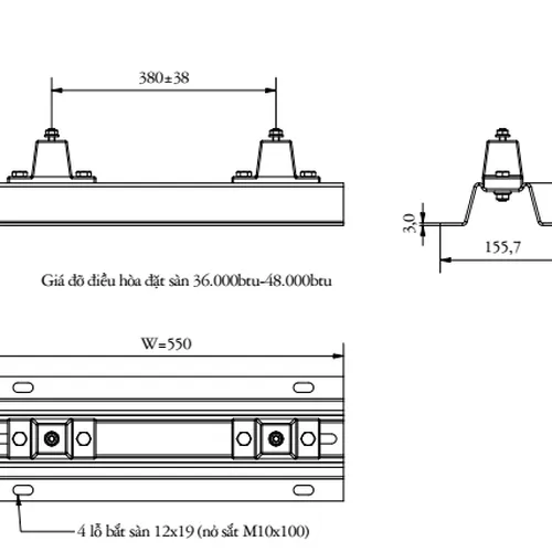 GIÁ ĐẶT SÀN ĐƠN MÁY 36000-48000 BTU/h