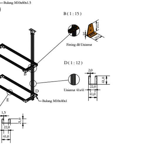 GIÁ TREO TRẦN ĐÔI MÁY 9000-12000 BTU/h
