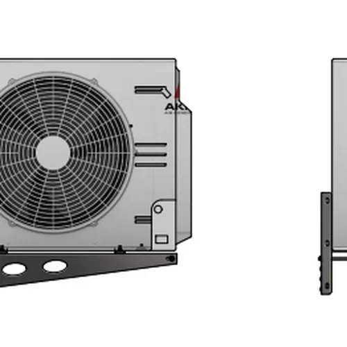 GIÁ TREO TƯỜNG DỌC MÁY 36000-48000 BTU/h