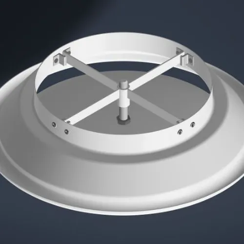 CỬA GIÓ KHUẾCH TÁN TRÒN KÈM VAN ĐĨA D400